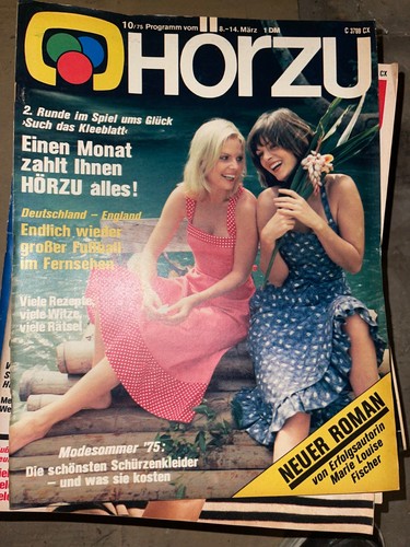 Hörzu zeitschrift 75 - zeitschrift, 10/75
