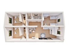 94,5qm Bungalow Tiny House