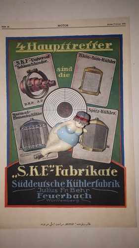 1921 original reklame - original,