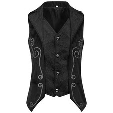 Weste Brokat Gothic Steampunk