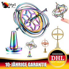 Anti-Schwerkraft Gyroskop Bunte Spinnen Top Balance Spielzeug Pädagogisches DHL