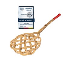 Neustanlo® Teppichklopfer Ausklopfer Teppich Klopfer 3-fädig mit Handschutz