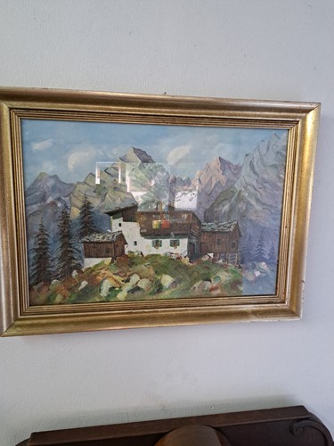 ölgemälde holzrahmen und - im,