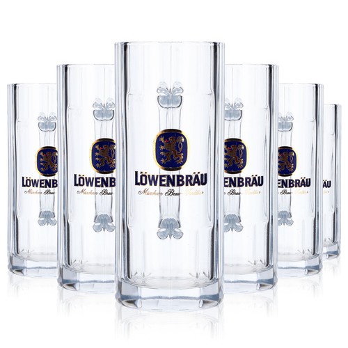 Löwenbräu bier glas - löwenbräu,
