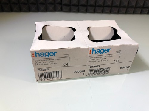 Hager g2850 geräteeinbaudose - g2850,