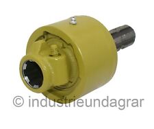 ML Gelenkwellen Adapter Freilauf links 1 3/8" 6Zähne 2500NM Zapfwellen Kupplung