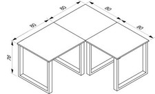 U Schreibtisch Eckschreibtisch