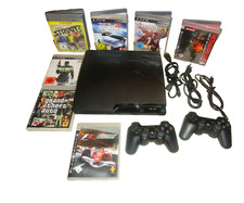 Sony PlayStation 3 PS3 320GB, 2x Wireless Contr., 7 Spiele, 1 Jahr Garantie