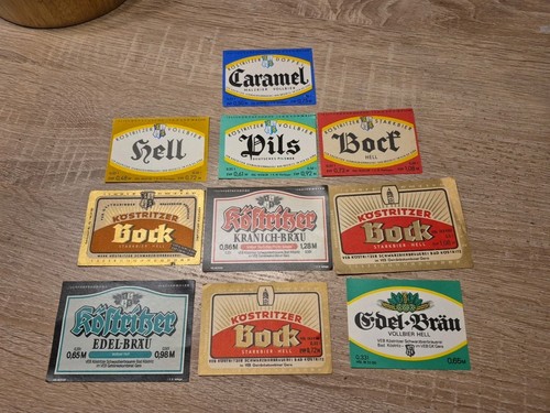 Ddr bier etiketten stück - bier, 10