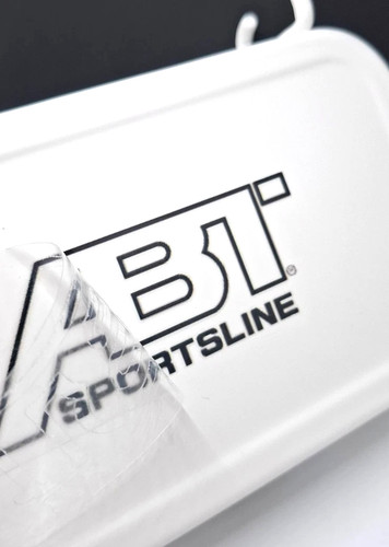 Abt aufkleber 8x3cm druck - 8x3cm, uv