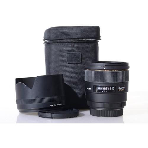 Sigma hsm 85mm - ex, dg