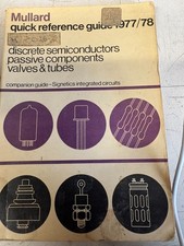 MULLARD QUICK REFERENCE GUIDE