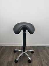 Sattelstuhl Arbeitssessel Hocker Polsterfarbe Schwarz gebraucht MG006599
