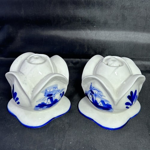 Vintage delfter blau salz - vintage,