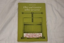 DDR Buch Obst und Gemüse
