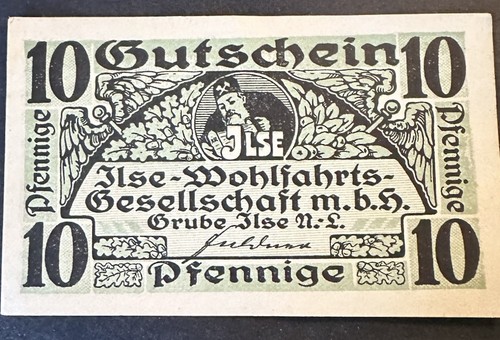 Grube ilse notgeld wie - grube, notgeld,