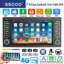 Für VW T5 Multivan Transporter 6+128G Android 14 Autoradio Carplay GPS AM RDS 4G