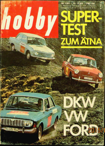 Hobby test vw 1500 - hobby, 01/65