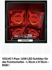 VOLVO 1 Paar LKW LED Schilder