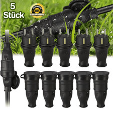 10X Schuko Stecker Kupplung Schutzkontakt Steckdose 16A 250V IP44 Wasserdicht DE