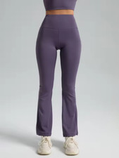 Damen high waist bootcut - high,