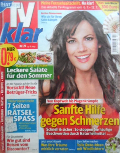Klar 2013 tv programm - -, tv-programm