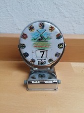 Vintage Blech Metall Ewiger Kalender Holland Tischkalender Wendekalender