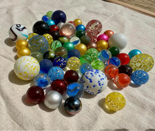 Glasmurmeln set - 60, •