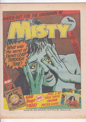 Misty comic 2nd september - misty, #31,