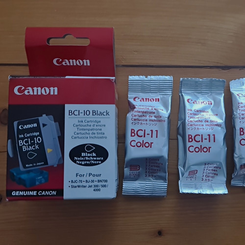 Canon bci schwarz 11 - canon, bci-11