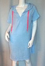 Hooded frottee minikleid - hooded,