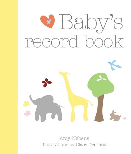 Baby record book - baby's, cherish