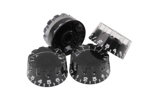 Speed grip knobs black - black, /