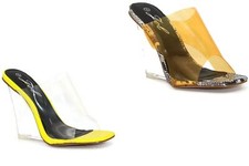 Damen-Sandalen transparent