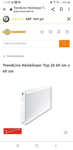 Heizkörper typ neuwertig - typ,
