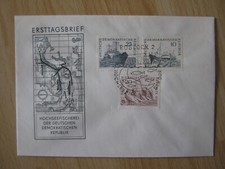 Ersttagsbrief / FDC DDR 10.04.1961  Hochseefischerei  (817-819)  22