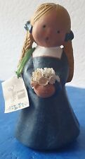 Original Jullar Figur " Blumenmädchen"