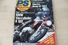 4) PS Sport Motorrad 10/1983 - Moto Guzzi California I - Zündapp KS 601 Gespann