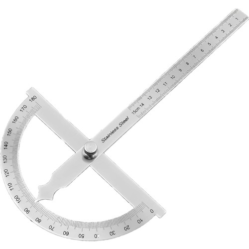 Winkelmesser metall 180 - metall, 0-180°