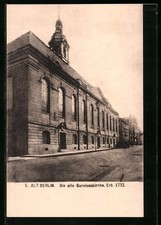 Berlin, Die alte Garnisonkirche, Neue Friedrichstraße, Ansichtskarte 