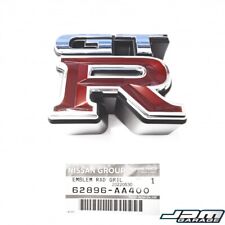 Original Nissan Kühlergrill Emblem Badge für Skyline BNR34 R34 GTR 62896-AA400