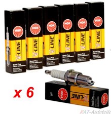 Zündkerze NGK 6 x BR9ES - BOSCH- PORSCHE 911(Carrera,Targa,Cabrio),diver. Mod.