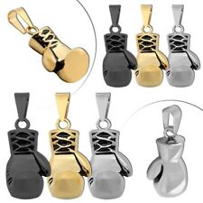 1 Anhänger Boxhandschuh Sport Boxen Faust Kettenanhänger Halskette Groß Klein 