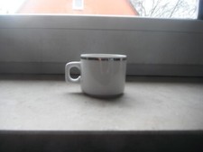 kleine Espresso-Tasse von picco mit Weißgold Rand