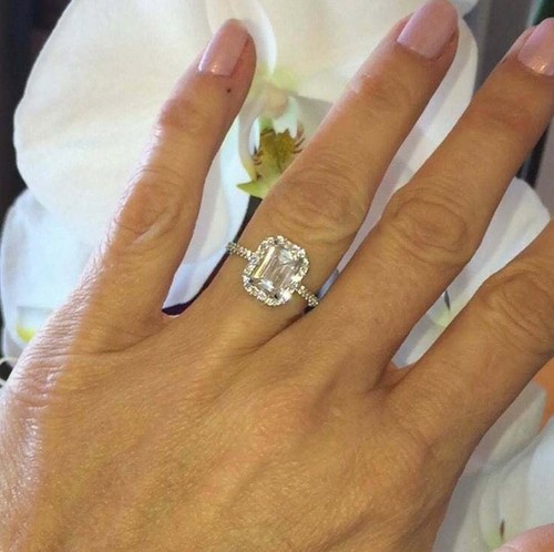 15ct smaragdschliff - 2.15ct,
