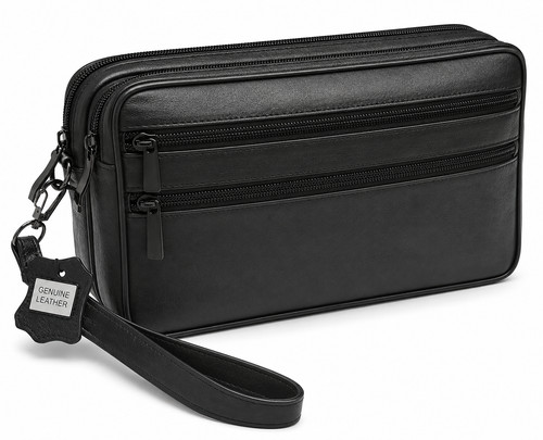 Xxl leder handgelenktasche - xxl,