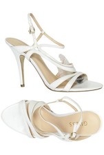 GUESS Pumps Damen High Heels Stiletto Peep Toes Gr. EU 38 Weiß #ur4w34c