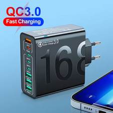 150W 8in1 USB-C Schnellladegerät – Multi Charger Netzteil für Handy & Tablet