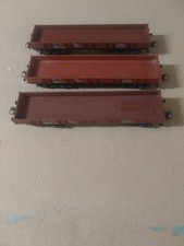 Modelleisenbahn H0 Niederbordwagen 3 Stück kürzere Ausführung