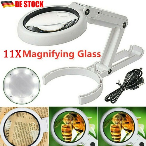 8led tischlupe mit - 8led,